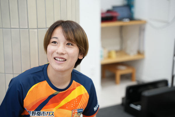 パルセイロレディース稲村選手